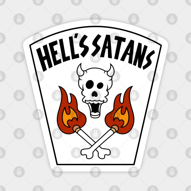 Hell's Satans Magnet by Hounds_of_Tindalos