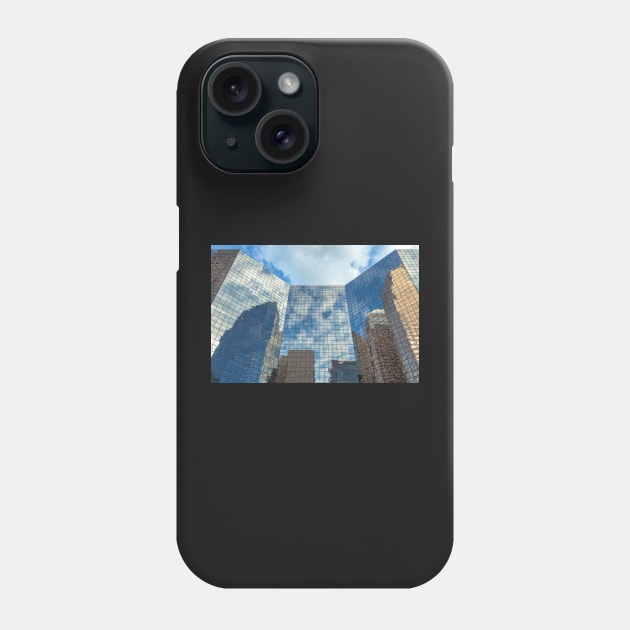 Buildings Reflections Phone Case by jvnimages