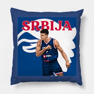 Serbia - Bogdan Bogdanovic Pillow