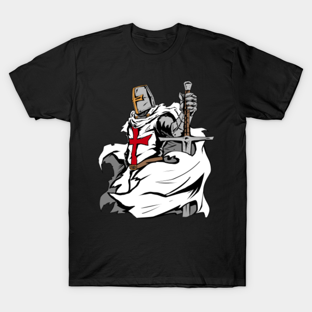 Discover Knight Templar Sword Crusader - Templar Knights - T-Shirt