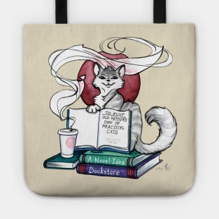 Book Club Kitty Tote