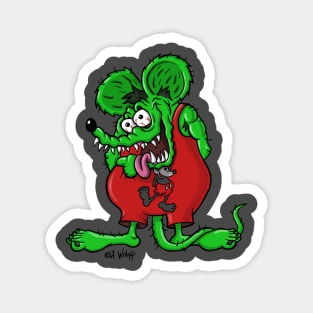 rotten rat Magnet