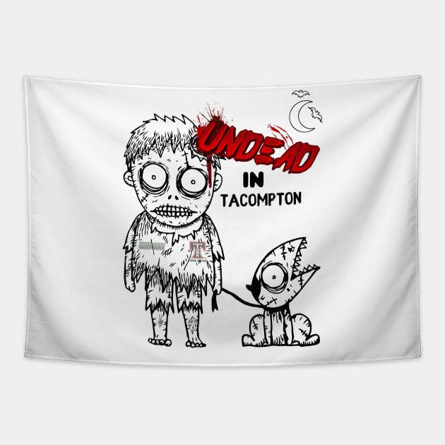 Undead In Tacompton Tapestry by Onthewildside