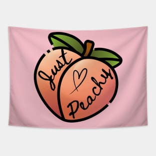 Just Peachy Tapestry