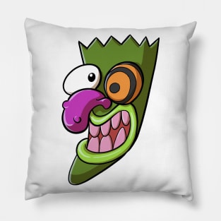 eustace mask Pillow