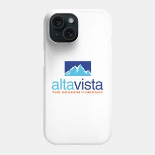 Alta Vista. Search engine Phone Case