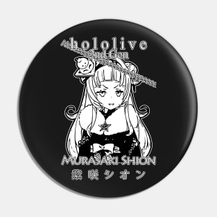 Murasaki Shion 2nd Gen Hololive Pin