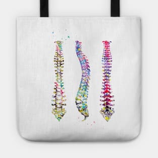 Human Spine Tote