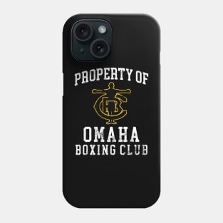 omaha nebraska (distressed) Phone Case