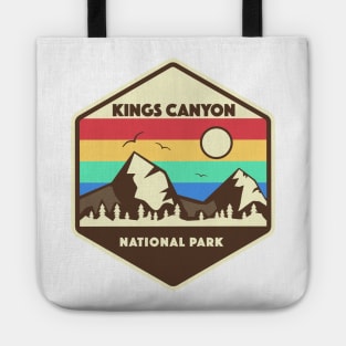 Kings Canyon National Park Retro Tote