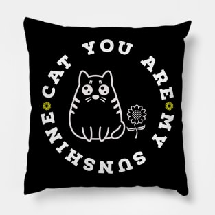 You Are My Sunshine Cat Pillow