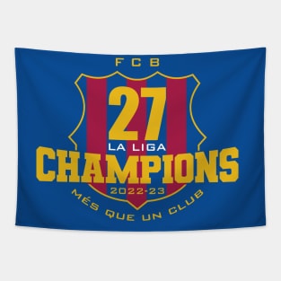 La Liga Champions Tapestry