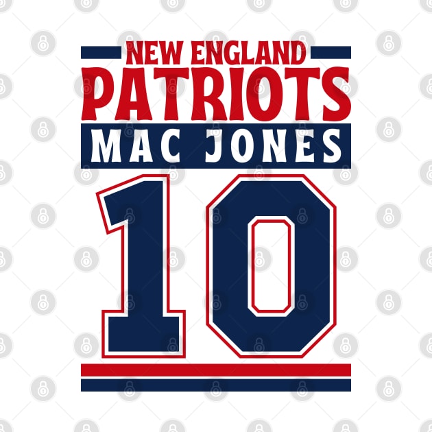 New England Patriots Mac Jones 10 Edition 3 by Astronaut.co