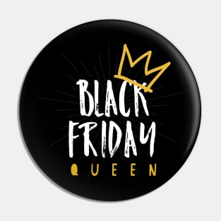 Black Friday Queen Shirt Gift Women Likes To Go Shopping Pin