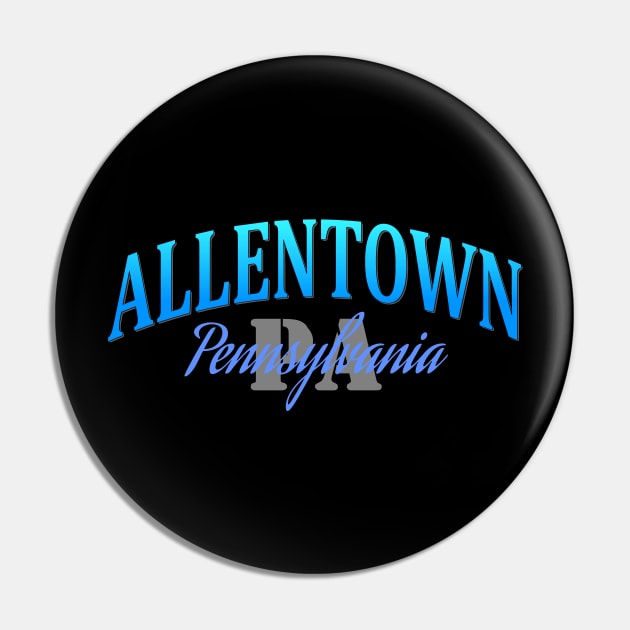 City Pride: Allentown, Pennsylvania Pin by Naves