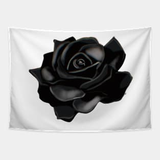 Floral dark rose Tapestry