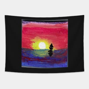 Kirby's Boat Tapestry