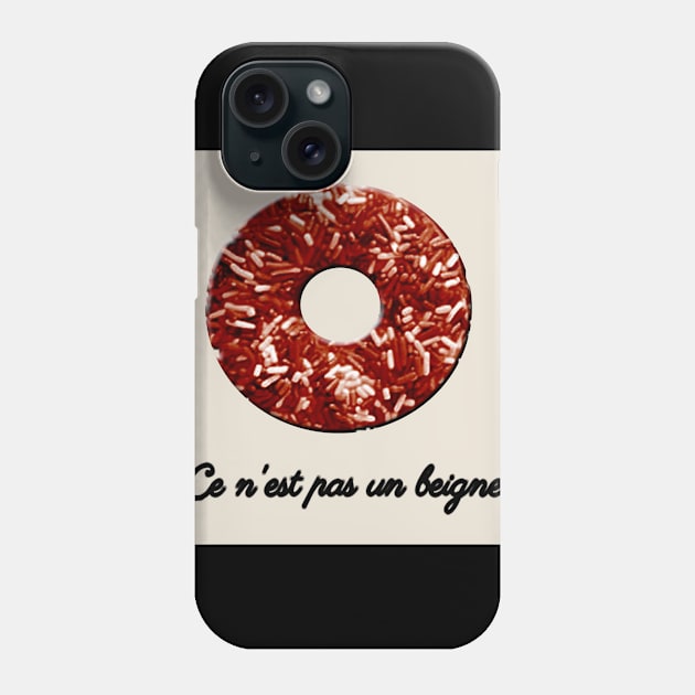 this is not a doughnut Phone Case by swiftjennifer