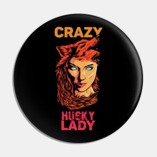 husky lady Pin