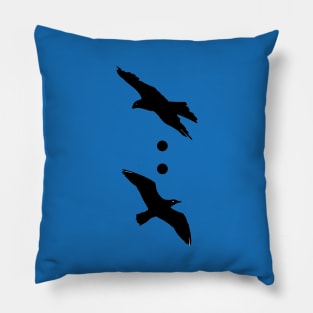 Geometric Birds Pillow