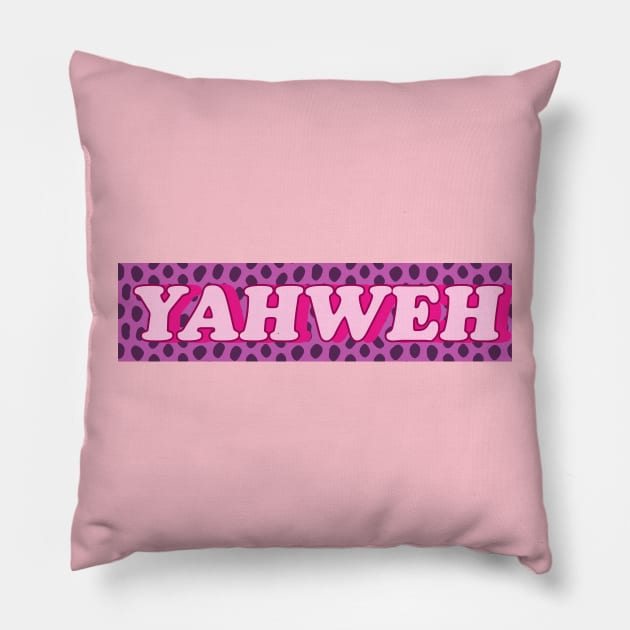 YAHWEH design Pillow by Apparels2022