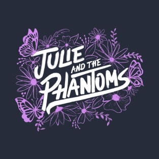 Julie and the Phantoms - Purple Floral T-Shirt