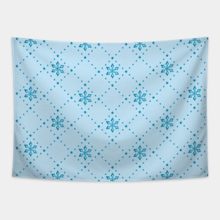 Cryo pattern_snowflake Tapestry