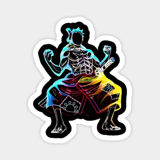 Soul of luffy Magnet