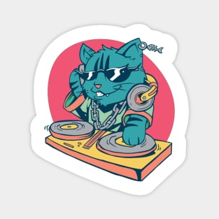 DJ Cat Magnet