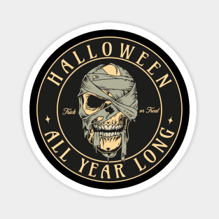 Halloween all year long - Spooky Skull Magnet