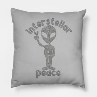 Interstellar Peace Pillow