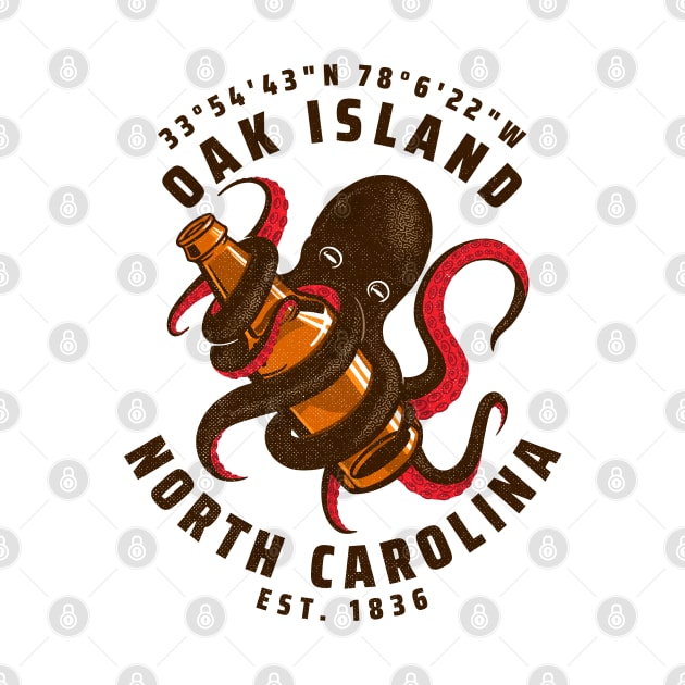 Oak Island, NC Octopus Summer Vacation by Contentarama