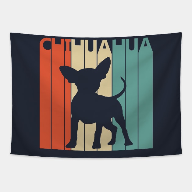 Vintage 1970s Chihuahua Dog Owner Gift Tapestry by GWENT