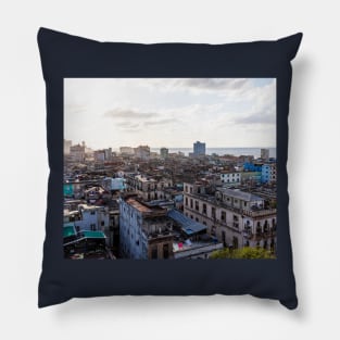 Havana Rooftops, Cuba Pillow