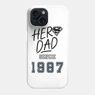 My Hero Dad 1987 Phone Case