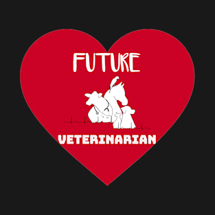 Future Veterinarian Heart T-Shirt