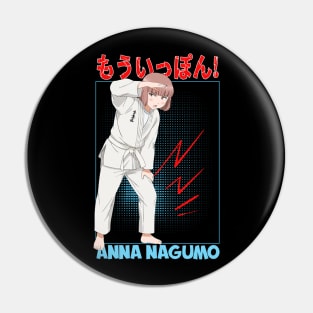 Ippon Again! judoka Anime ANNA NAGUMO Pin