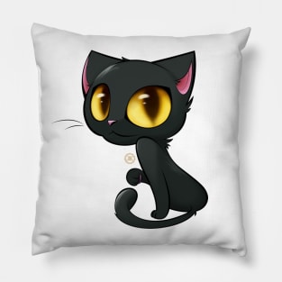 black cat Pillow