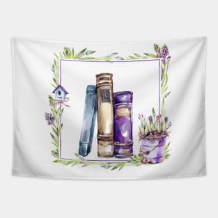 Reading Book Lover Tapestry