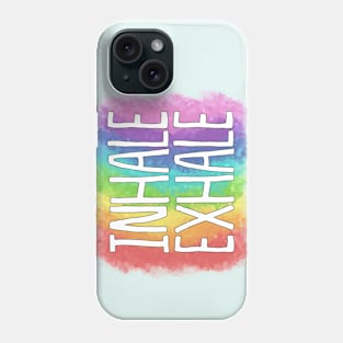 INHALE//EXHALE (Rainbow Type 1) Phone Case