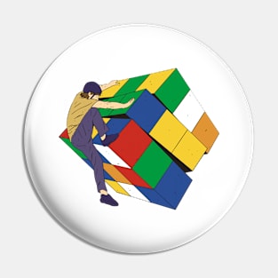 Cube Climber Pin