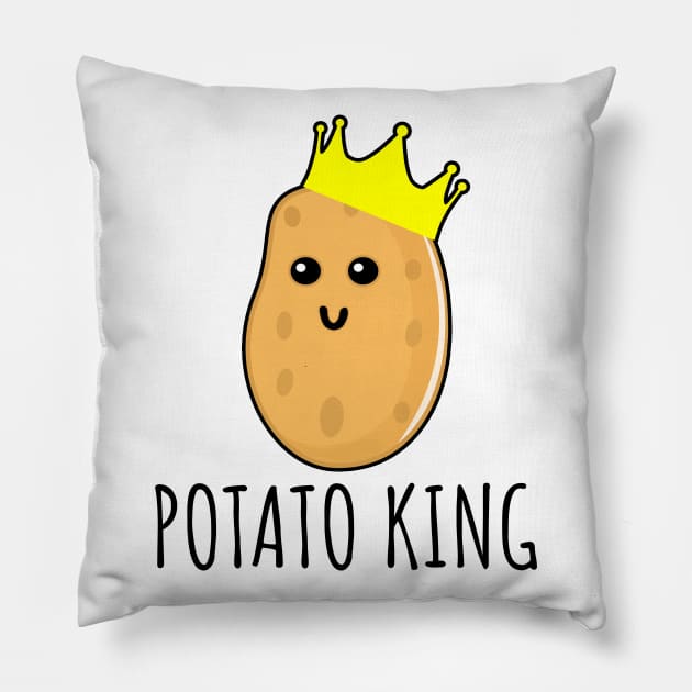 Potato King Pillow by LunaMay