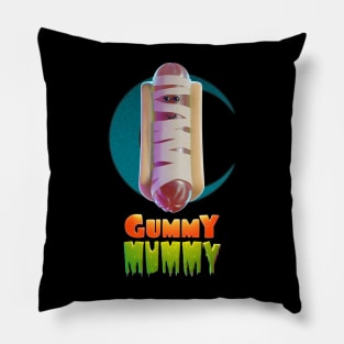 Halloweeners - Gummy Hot Dog Hotep Pillow