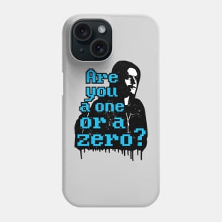 Mr. Robot "Are You A One Or A Zero?" Elliot Alderson Phone Case