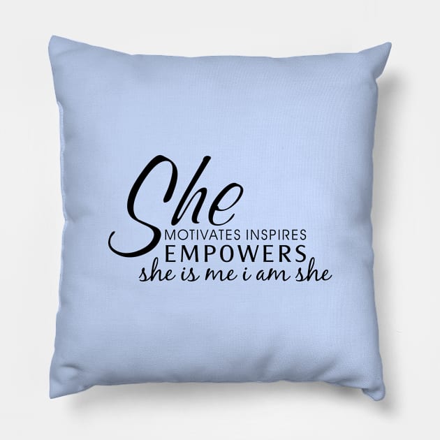 Empower Pillow by VeeleVieno