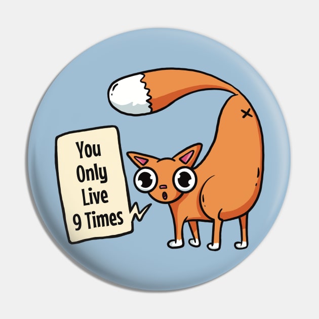 9 Lives Pin by aGoM