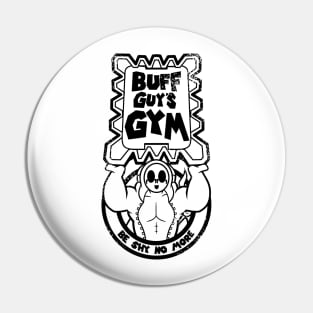 Buff guy Gym Black V2 Pin