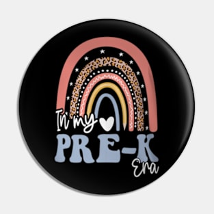 In My Pre K Era Back To School Teacher Preschool Pin