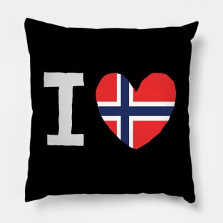 I Love Norway Pillow