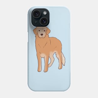 Golden Retriever dog Phone Case